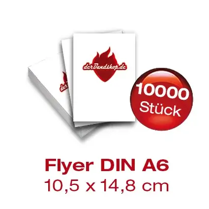Flyer DIN A6 10.000 Stück