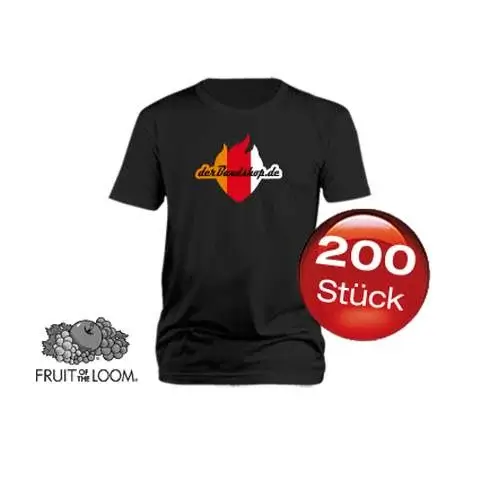 200 Bandshirts mit 3-farbigem Druck