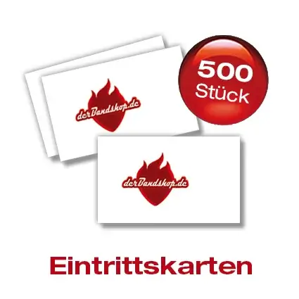 Eintrittskarten - 500 Stück