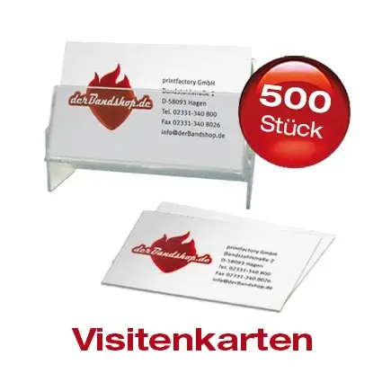 500 Visitenkarten